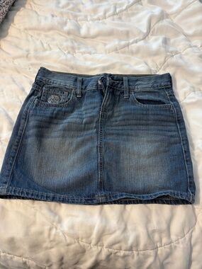 Old Navy Denim Mini Skirt- 0